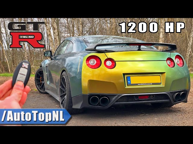 1200hp nissan gtr sw performance review on autobahn (no speed limit) by autotopnl